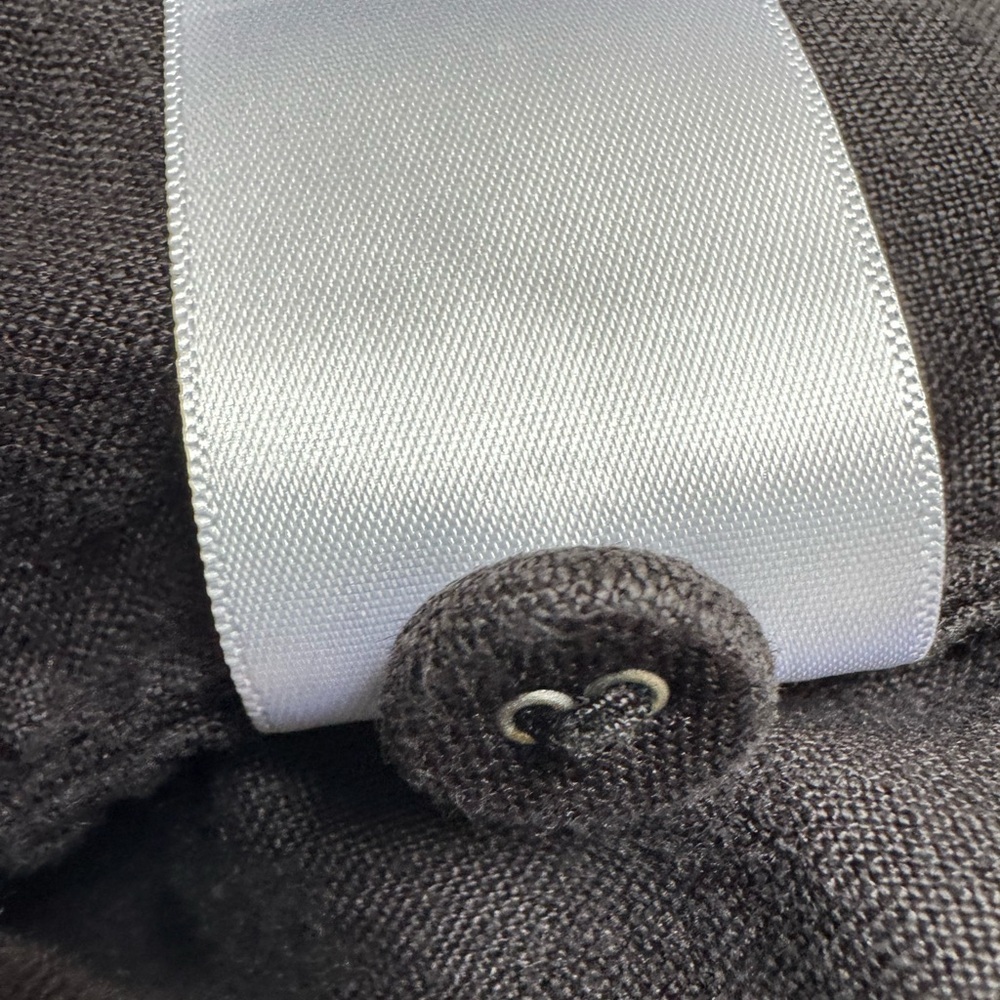 Everlane Charcoal 100% Linen Shirt Dress with Pockets - Picture 7 of 7